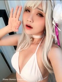 sexy cosplay -  Emilia Swimsuit