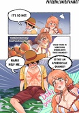 doujinshi hentai - The Shipwrecked Deserted Island Incident (One Piece)